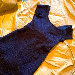 Low back royal blue dress from charlotte russe